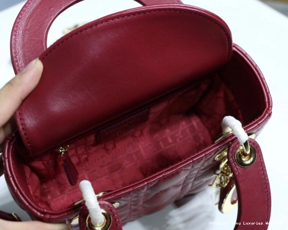 Tony Luxuries Lambskin With diro Mini Lady 0813